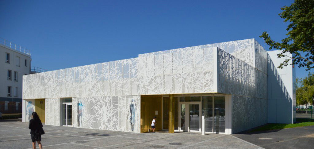 Photo façade - métal - Planal clin - Maison de santé - Vetisol