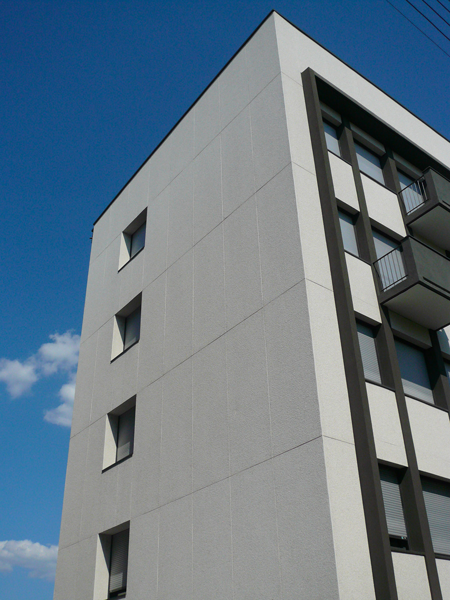 Photo facade composite - Steni Nature - Lycée S Weil - Le Puy en Velay - Vetisol
